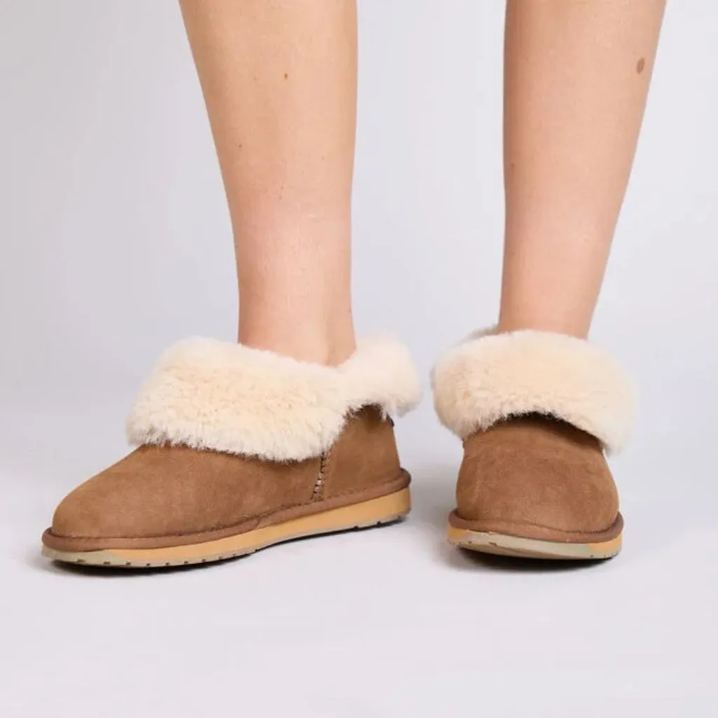 Emu Australia - Platinum Mintaro - Chestnut Slipper