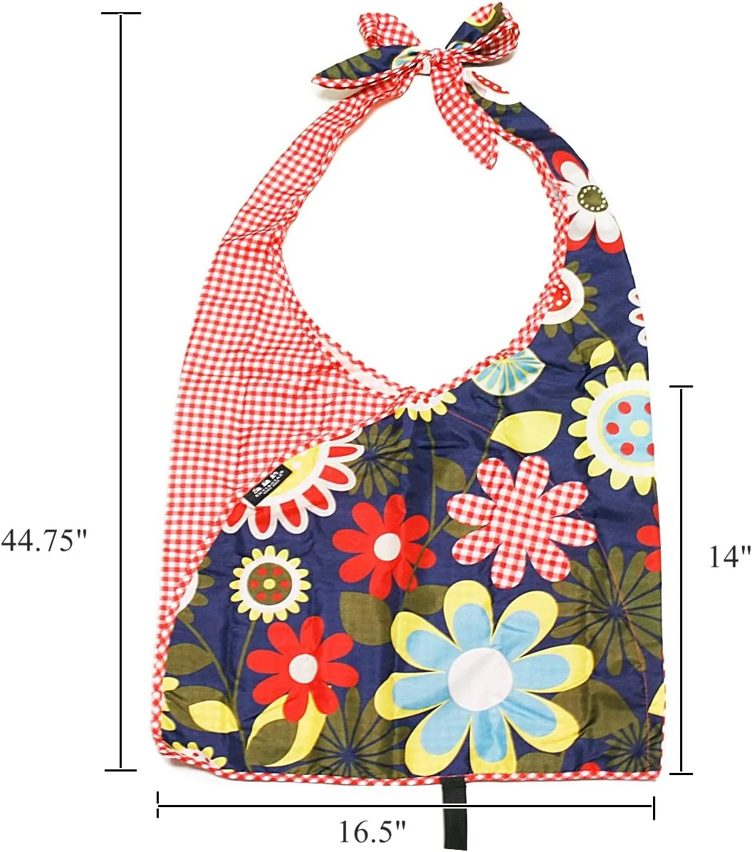 Envirosax Set of 2 Slingsax Bags, Gingham & Dot
