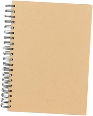 EPIGEIST Blank Page Drawing Book 60 Sheets Spiral Sketch Pad Thick Paper for Clean Lines Easy to Open Flat