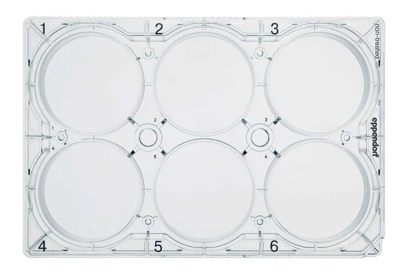 Eppendorf 30730011 Cell Culture Plate, 96-Well, with Lid, Flat Bottom, Sterile, Non-Treated, Individually Wrapped (Pack of 80)