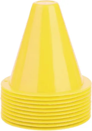 Estink Soccer Marking Cones, 10pcs PE Soccer Marking disks, Traffic Cones, Marking Cones for Children's Soccer, Soccer, Equestrian Sports, 8.5 x 8.5 cm