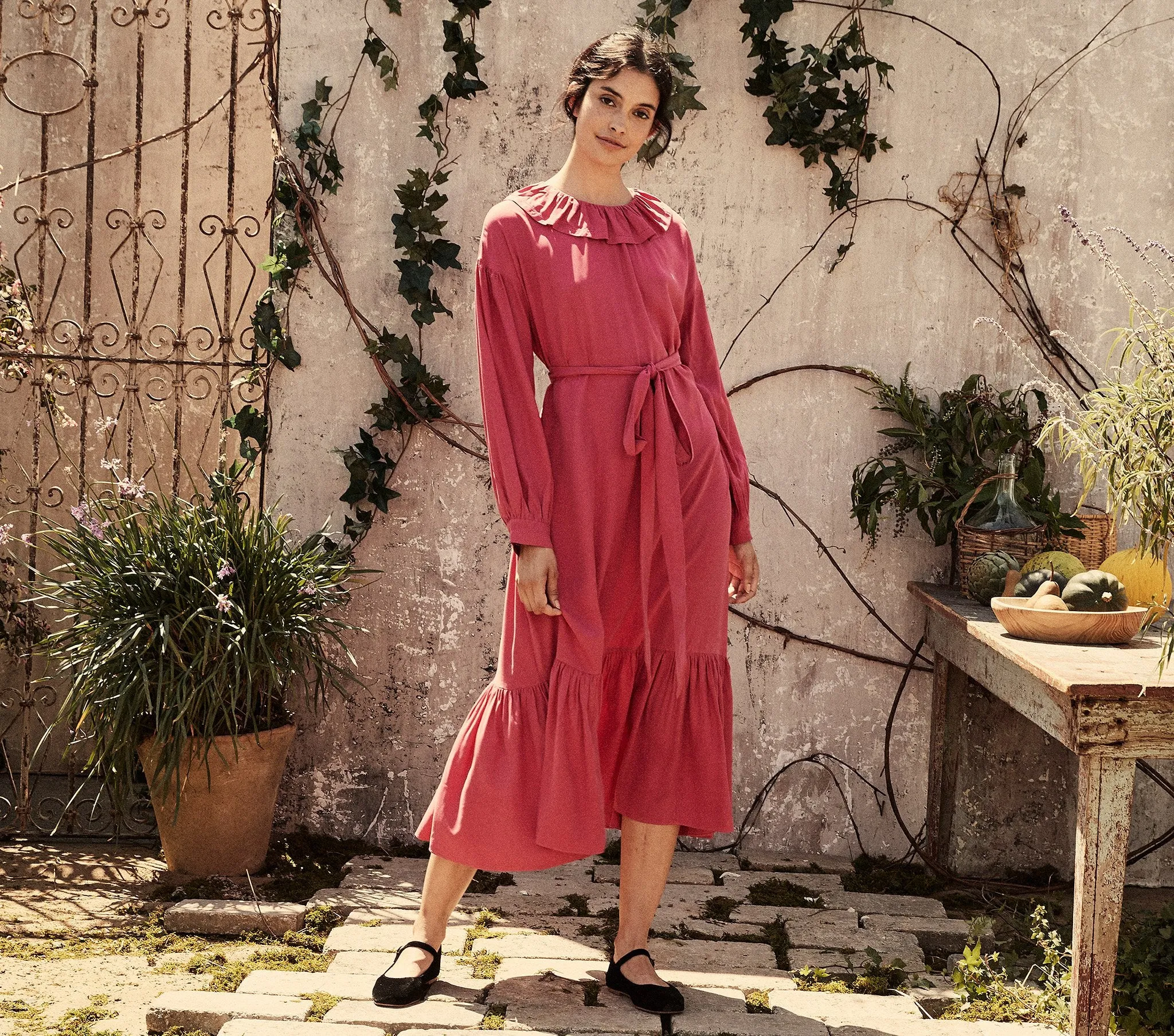 EVEREST DRESS -- CAMELIA