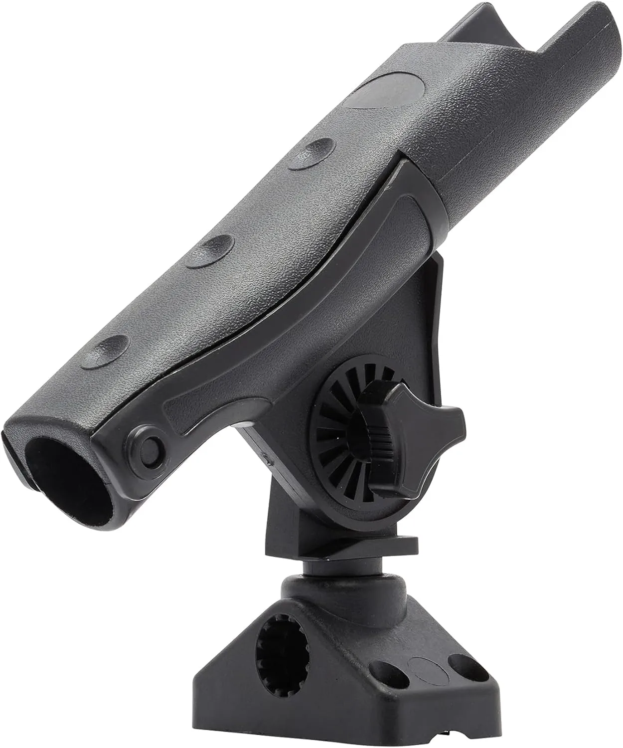 Extreme Max 3006.8624 Easy-Retrieve Fishing Rod Holder with Rotating Fixed Mount