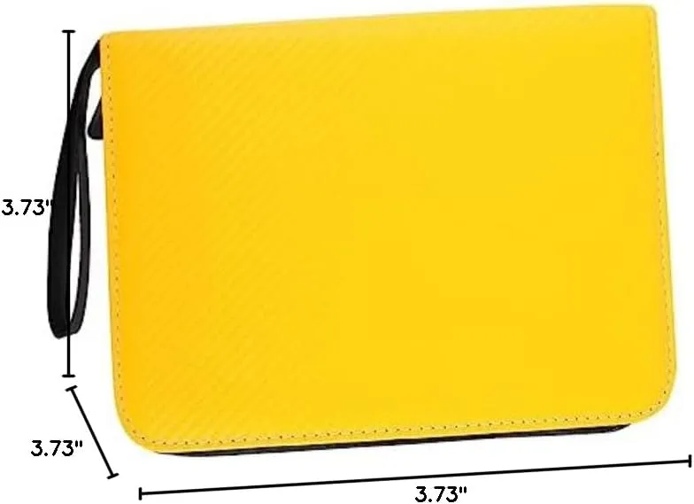 FAVOMOTO 1pc Trading Cards Binder Card Organizer with for Safe Storage for Games Sports and Collectibles with Reinforced Seams