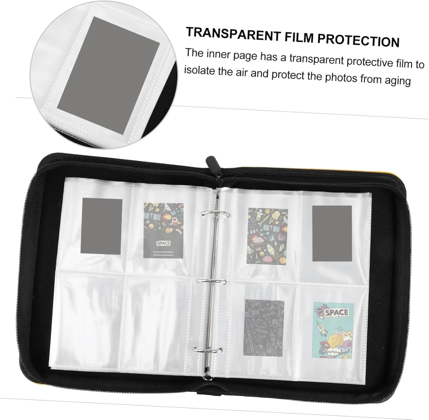 FAVOMOTO 1pc Trading Cards Binder Card Organizer with for Safe Storage for Games Sports and Collectibles with Reinforced Seams