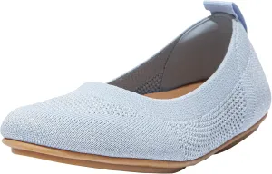 FitFlop Women's Allegro Tonal Knit Ballerina Ballet Flat