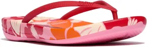 FitFlop Women's Iqushion Flowerz Ergonomic Flip-Flops Wedge Sandal
