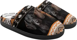 Flannel Slippers for Kids, Closed Toe Fluffy Slippers for Winter, Comfy Soft Home Slippers for Walking