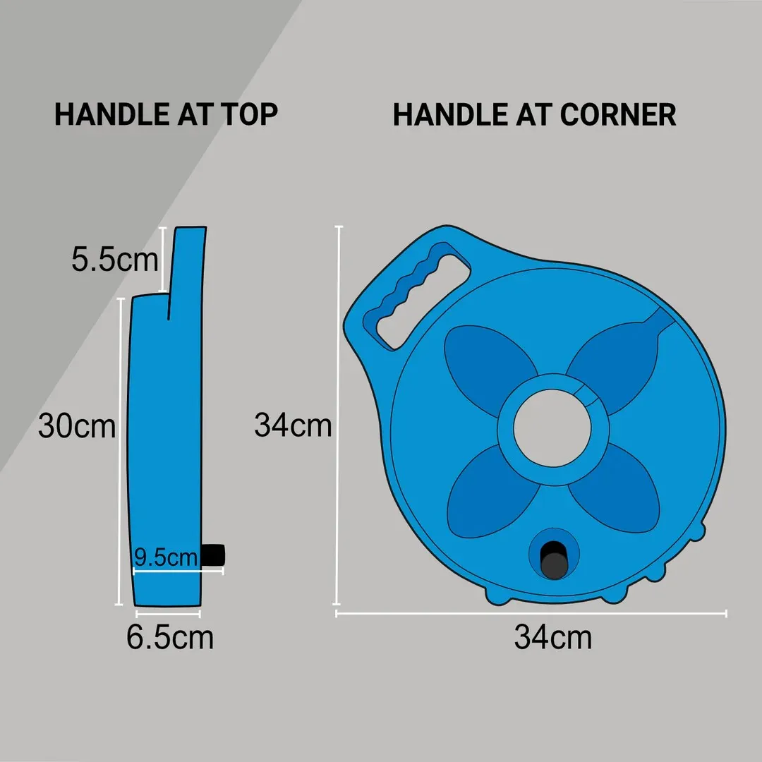 FLAT OUT HOSES - 7.5m Drink Water Hose Compact Multi Reel