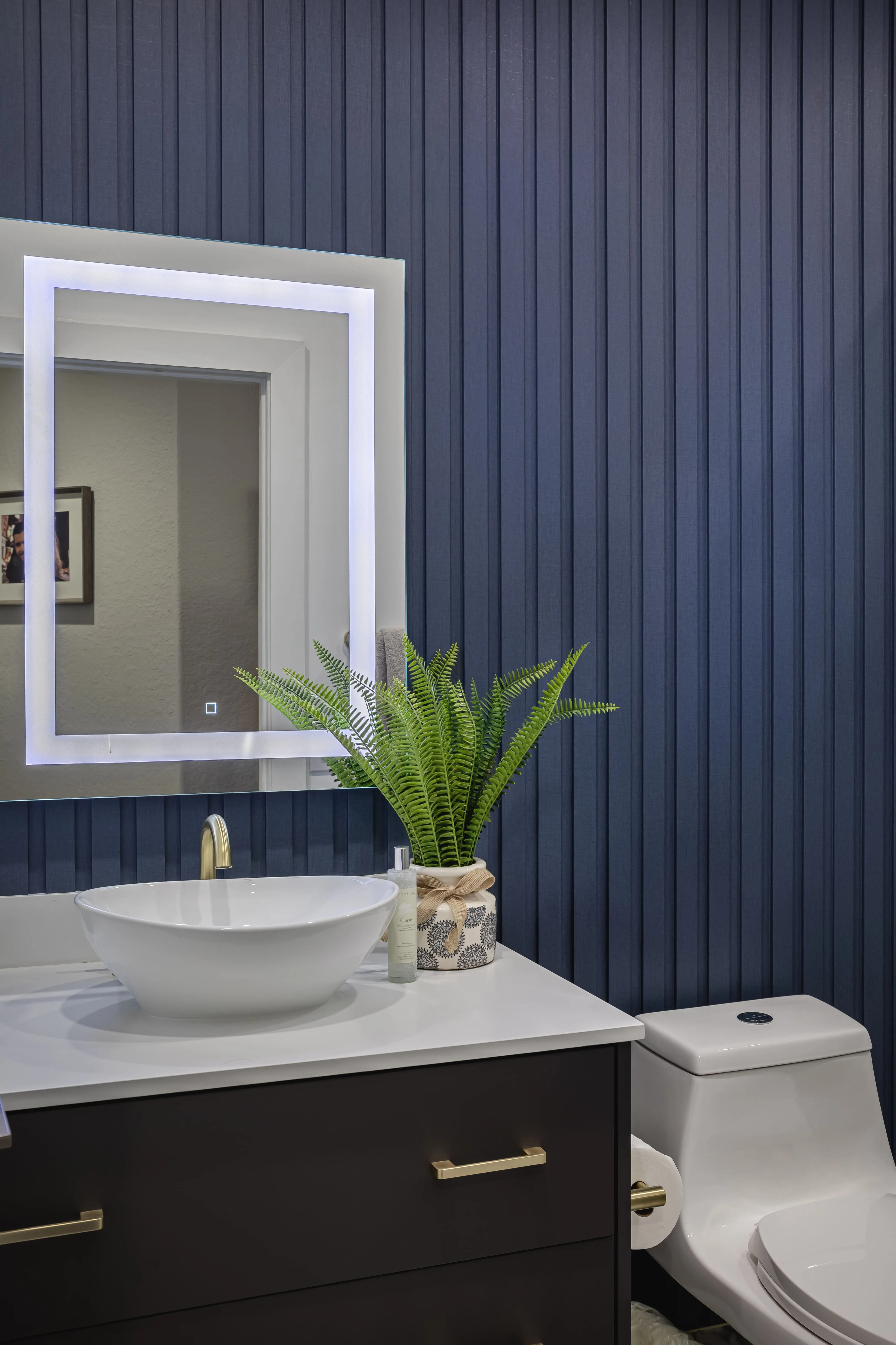 Flat Style Shore Blue
