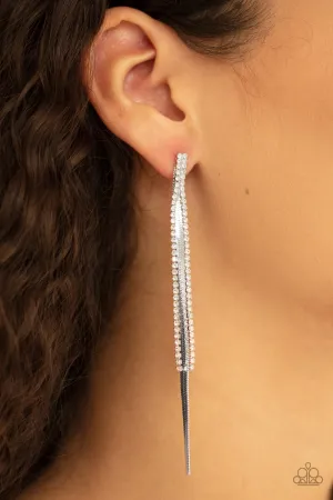 Flavor of the SLEEK - White Earrings