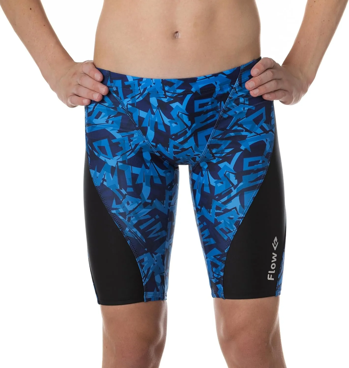 Flow Splice Jammer Swimsuits - Swim Jammers for Swimming in Boys Size 21 to 32
