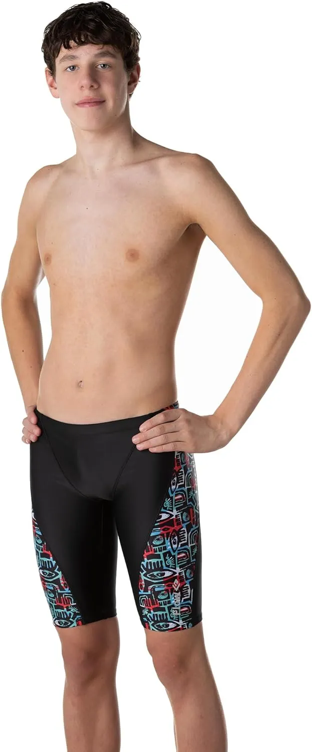 Flow Splice Jammer Swimsuits - Swim Jammers for Swimming in Boys Size 21 to 32