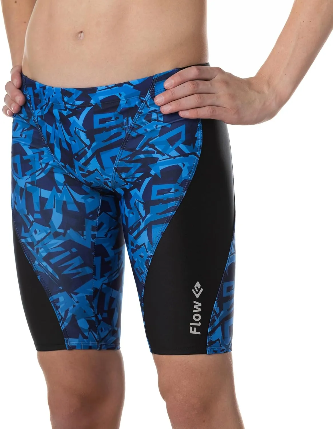 Flow Splice Jammer Swimsuits - Swim Jammers for Swimming in Boys Size 21 to 32
