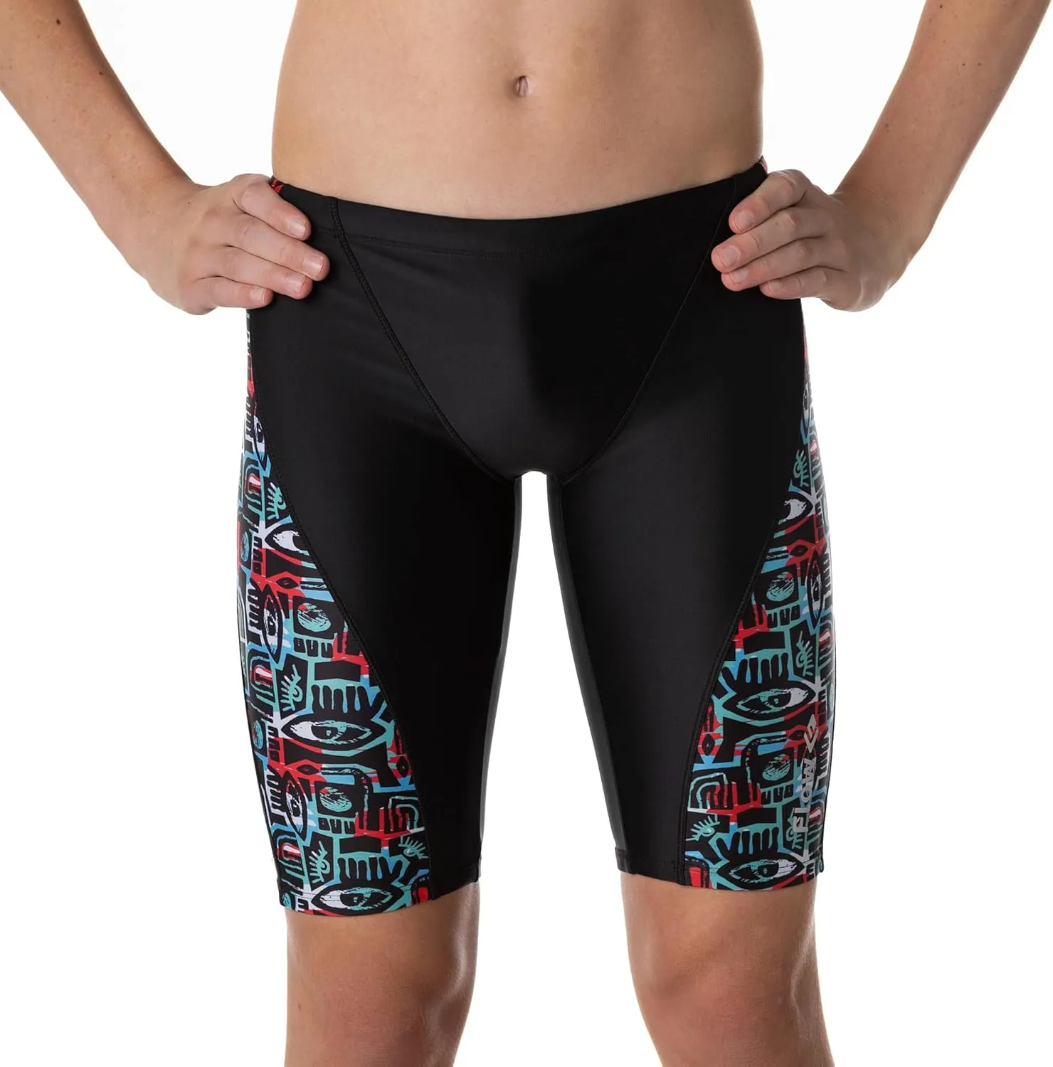 Flow Splice Jammer Swimsuits - Swim Jammers for Swimming in Boys Size 21 to 32