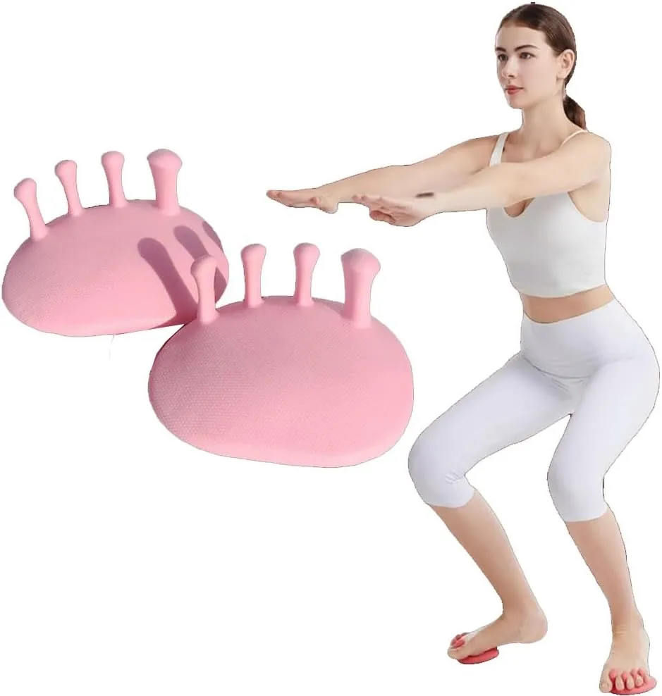 Foot Arch Trainer for Plantar Fasciitis, Flat Feet Support Exerciser Slipper, Toe Spreaders, Calf Muscle Beautifying Trainer, Hallux Valgus-New Yoga Exerciser for Foot Pain Relief