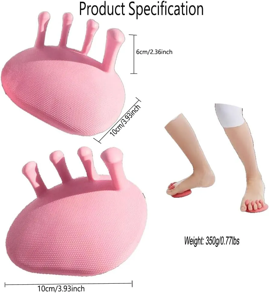Foot Arch Trainer for Plantar Fasciitis, Flat Feet Support Exerciser Slipper, Toe Spreaders, Calf Muscle Beautifying Trainer, Hallux Valgus-New Yoga Exerciser for Foot Pain Relief