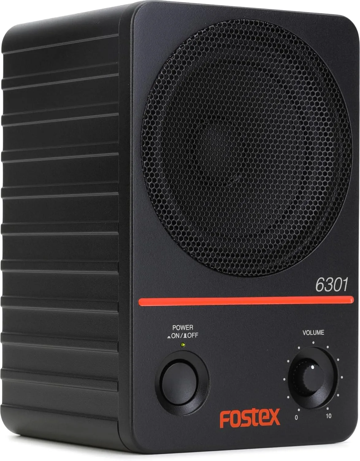 Fostex AMS-6301DT Active Monitor Speakers with 20W D-Class Power Amplifier and 4-Inch Full Range Driver