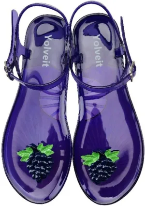 Fruit Flat Sandals Jelly Beach Casual Sandals