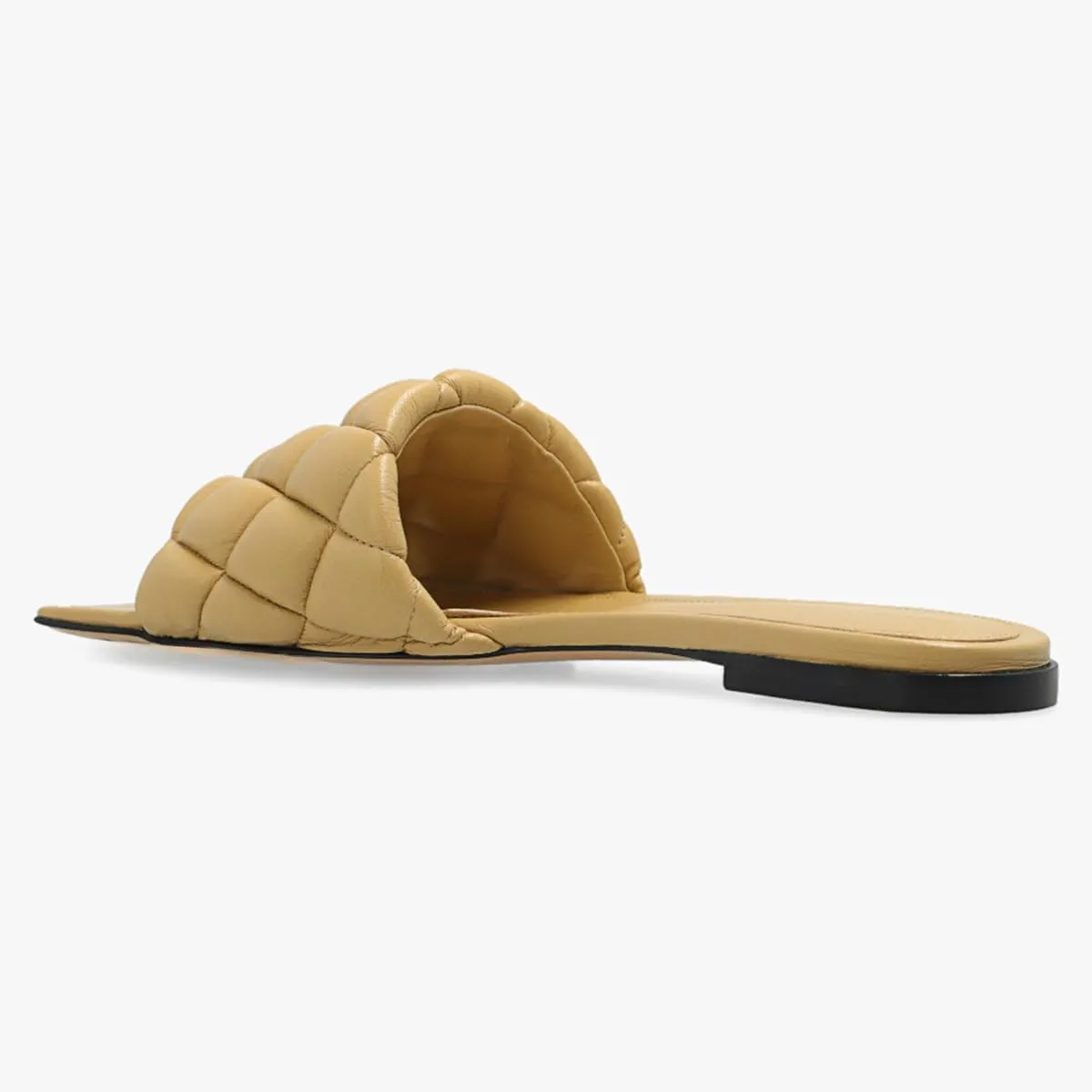 FSJ Women Fashion Open Square Toe Slide Sandals Slip on Slipper Flats Office Date Ladies Shoes
