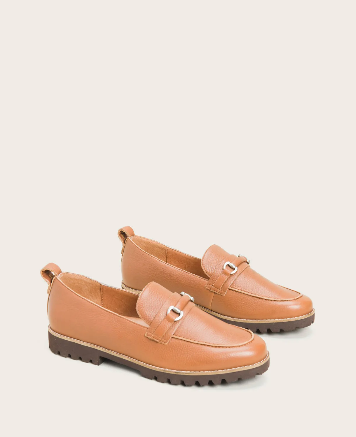 GENTLE SOULS - Eugene Leather Lug Bit Loafer