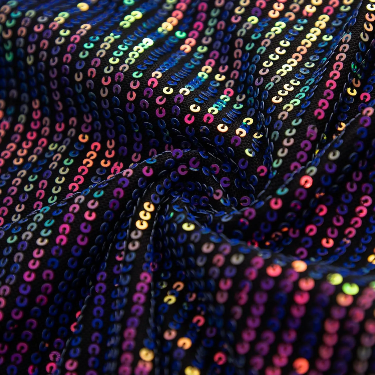 GRACE KARIN Women's Sequin Sparkly Glitter Party Club Dress One Shoulder Ruched Cocktail Bodycon Dress