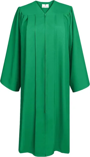 GradPlaza Matte Choir Robe for Church Baptism Officiant Confirmation Costume,Graduation Gown for School,Judge Pastor Robes