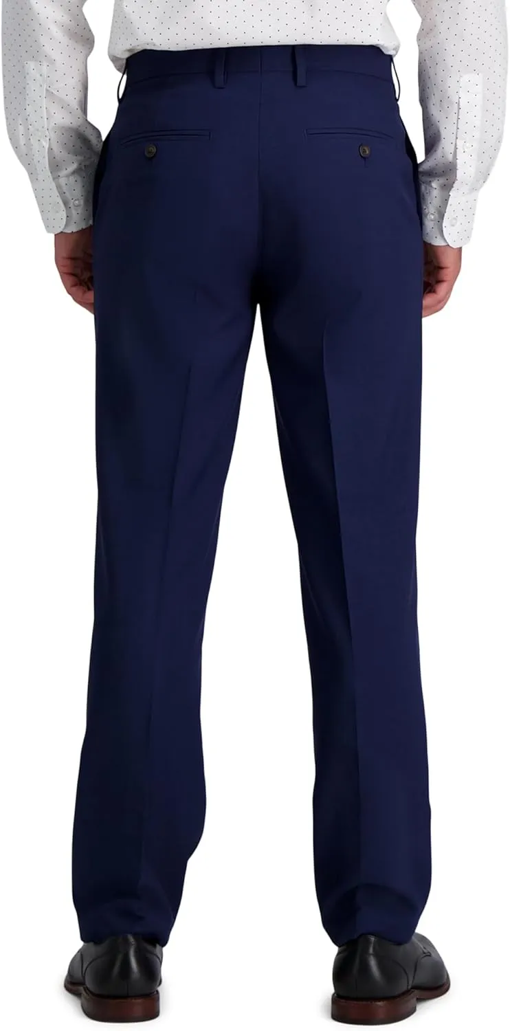 Haggar Men's Premium Comfort Dress Pant-Straight Fit Flat Front (Regular and Big & Tall Sizes)