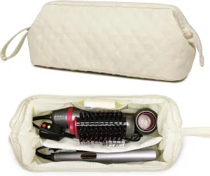 Hair Tools Travel Bag Compatible With Shark Flex Style Case Carry on Shark Hair Dryer Air Wrap Dustproof Hair Bag Flat Curling Iron Portable Travel Case （Bag Only
