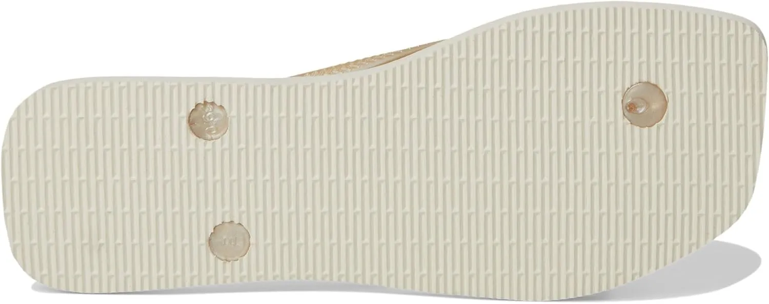 Havaianas Women's Slim Crystal Square Elegance Sandals Flip-Flop