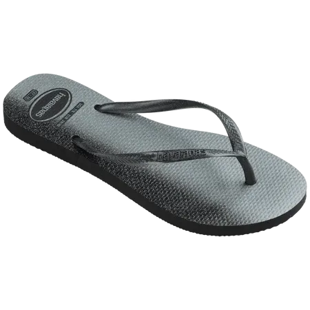 Havaianas - Women's Slim Gloss Flip Flops - Black