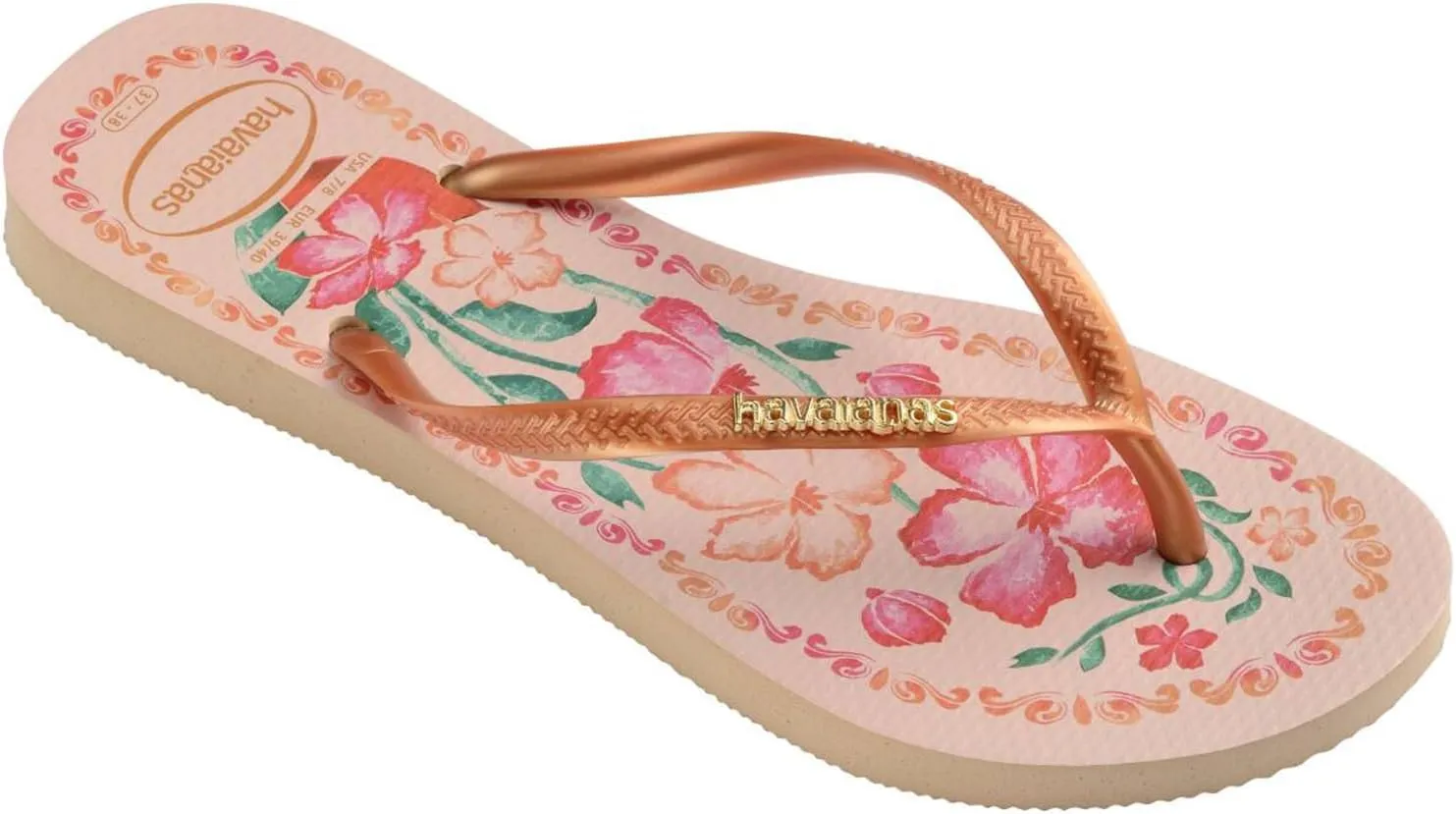 Havaianas Women's Slim Tropicalia Vibes Sandal Flip-Flop
