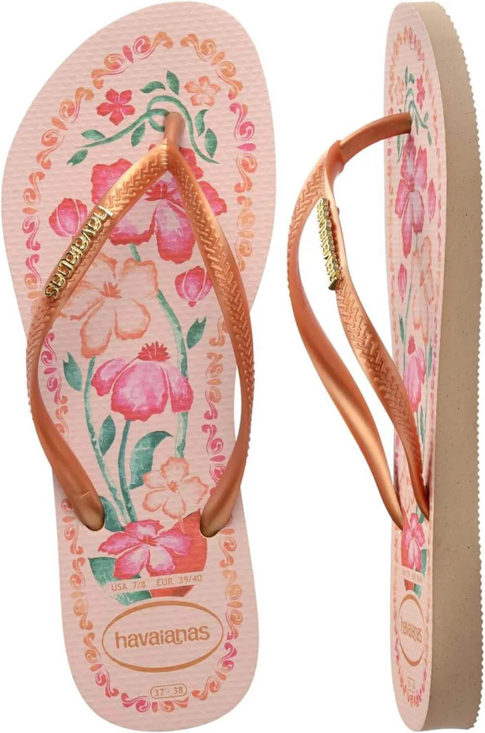 Havaianas Women's Slim Tropicalia Vibes Sandal Flip-Flop