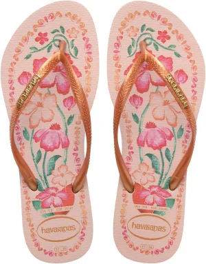 Havaianas Women's Slim Tropicalia Vibes Sandal Flip-Flop