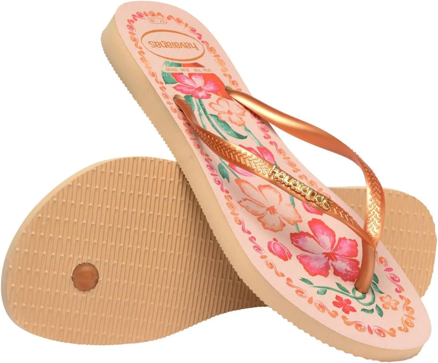 Havaianas Women's Slim Tropicalia Vibes Sandal Flip-Flop