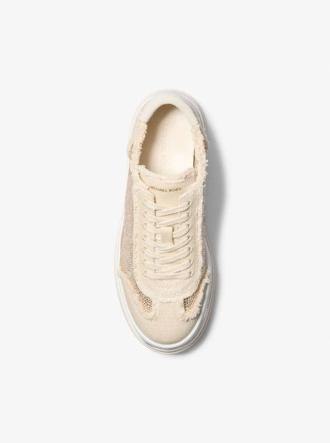 Hayes Embellished Linen Blend Sneaker