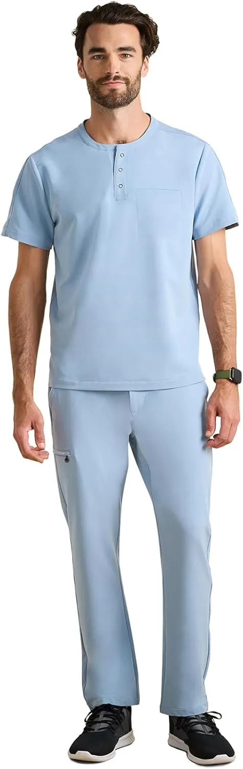 Healing Hands Men's Scrub Pant Nash Pant with 6 Pockets, Moisture Wicking, 360° Stretch & Recycled Poly HH101