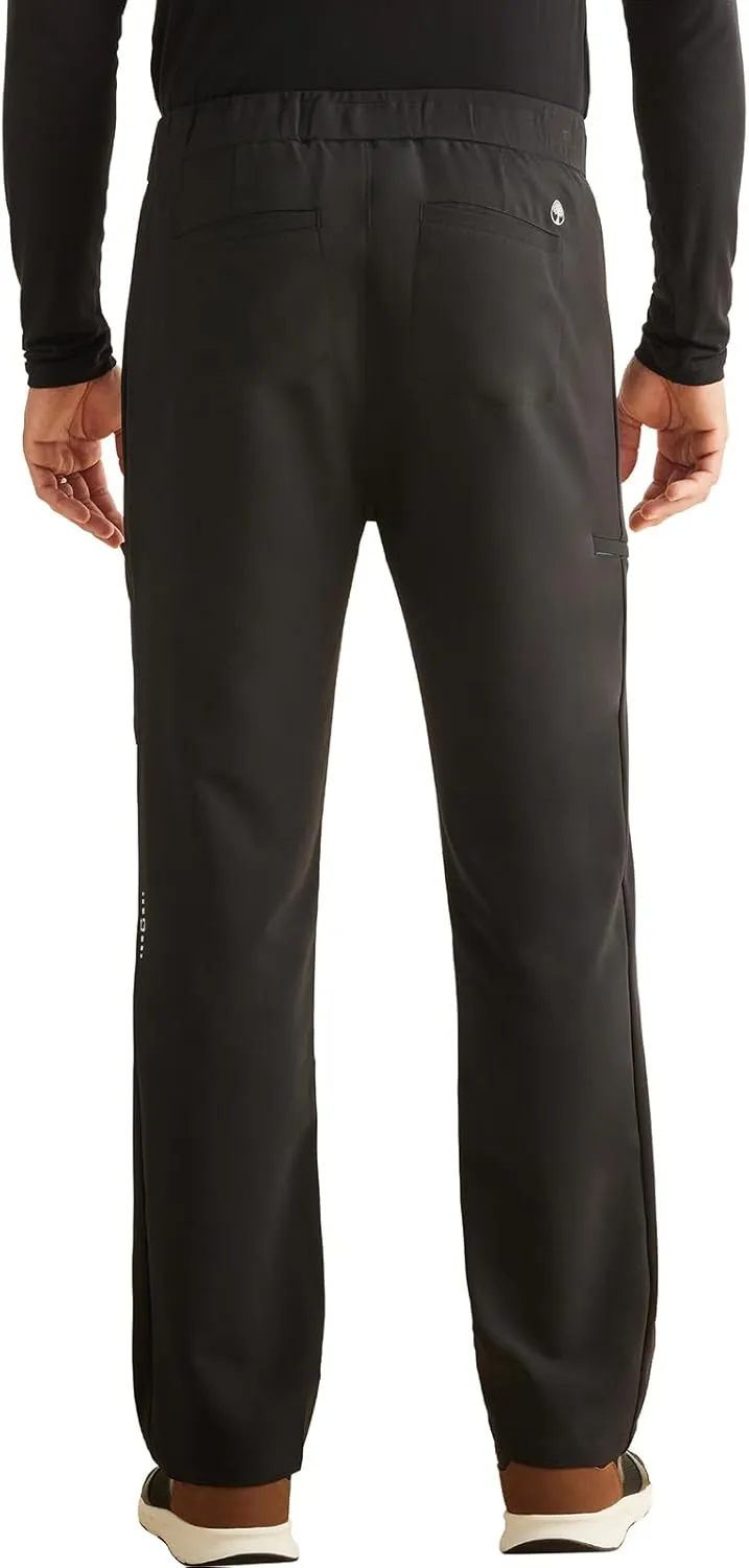 Healing Hands Men's Scrub Pant Nash Pant with 6 Pockets, Moisture Wicking, 360° Stretch & Recycled Poly HH101