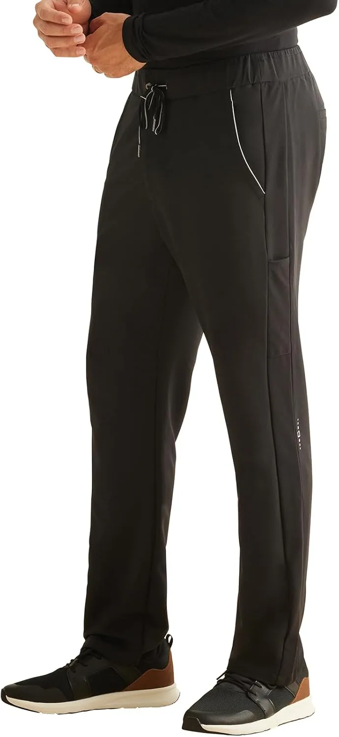 Healing Hands Men's Scrub Pant Nash Pant with 6 Pockets, Moisture Wicking, 360° Stretch & Recycled Poly HH101