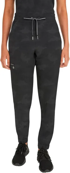 Healing Hands Scrubs for Women Jogger Camo Pant Tate 5 Pockets Moisture Wicking, Easy Care, 360° Stretch, Quick Dry - 9350