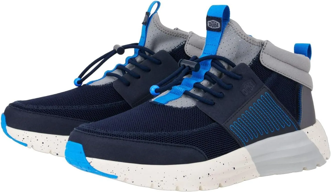 Hey Dude Men's Sirocco Mid| Men's Sneaker | Men's Slip On Shoes | Comfortable & Light-Weight