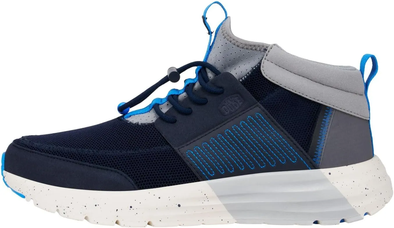 Hey Dude Men's Sirocco Mid| Men's Sneaker | Men's Slip On Shoes | Comfortable & Light-Weight
