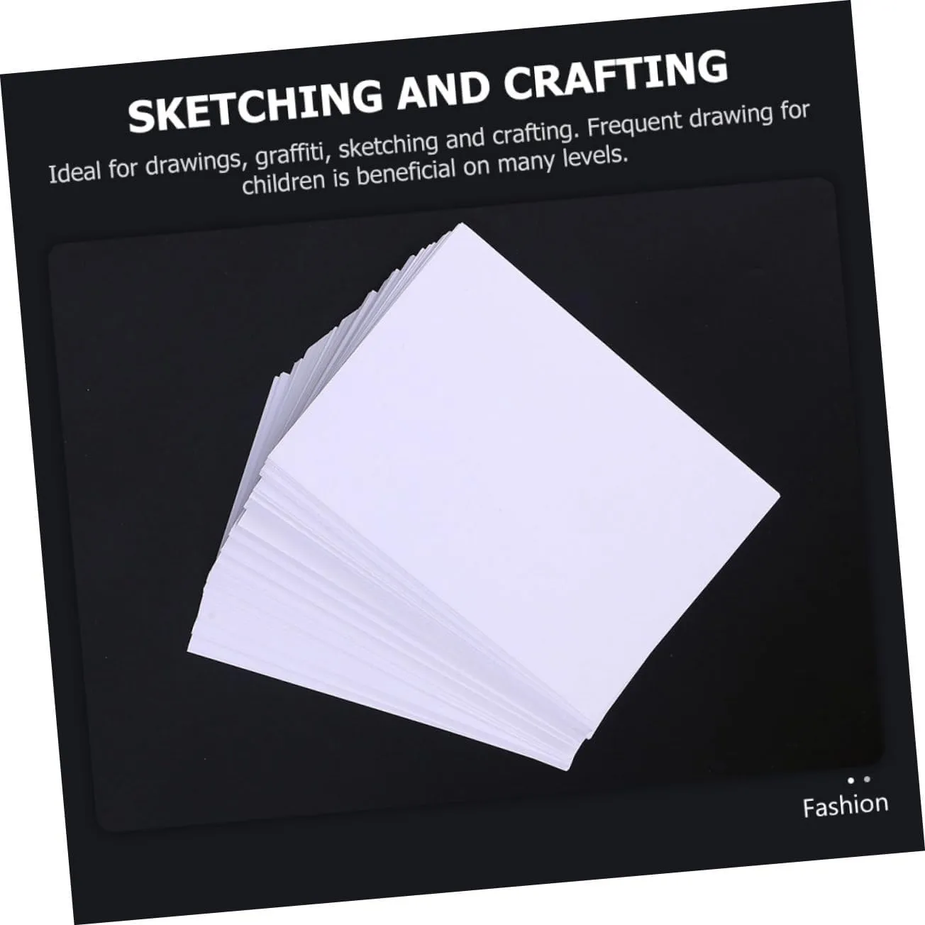 Hohopeti 100pcs Watercolor Paper Drawing Paper for Sketching Painting Crafting for Beginners Students Professionals Compatible Pencils Inks Pastels