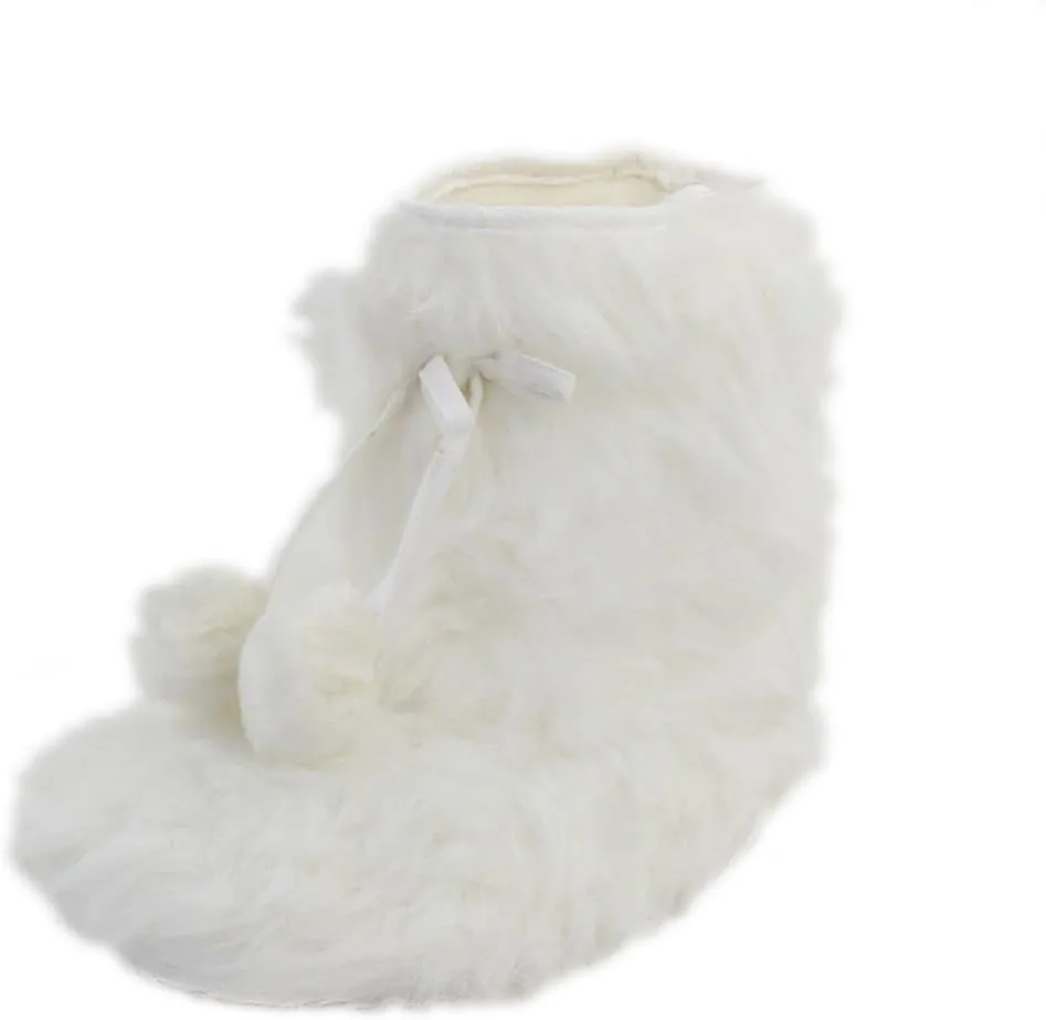 Home Slipper Women's Soft Plush Warm Indoor House Slipper Boots Shoes