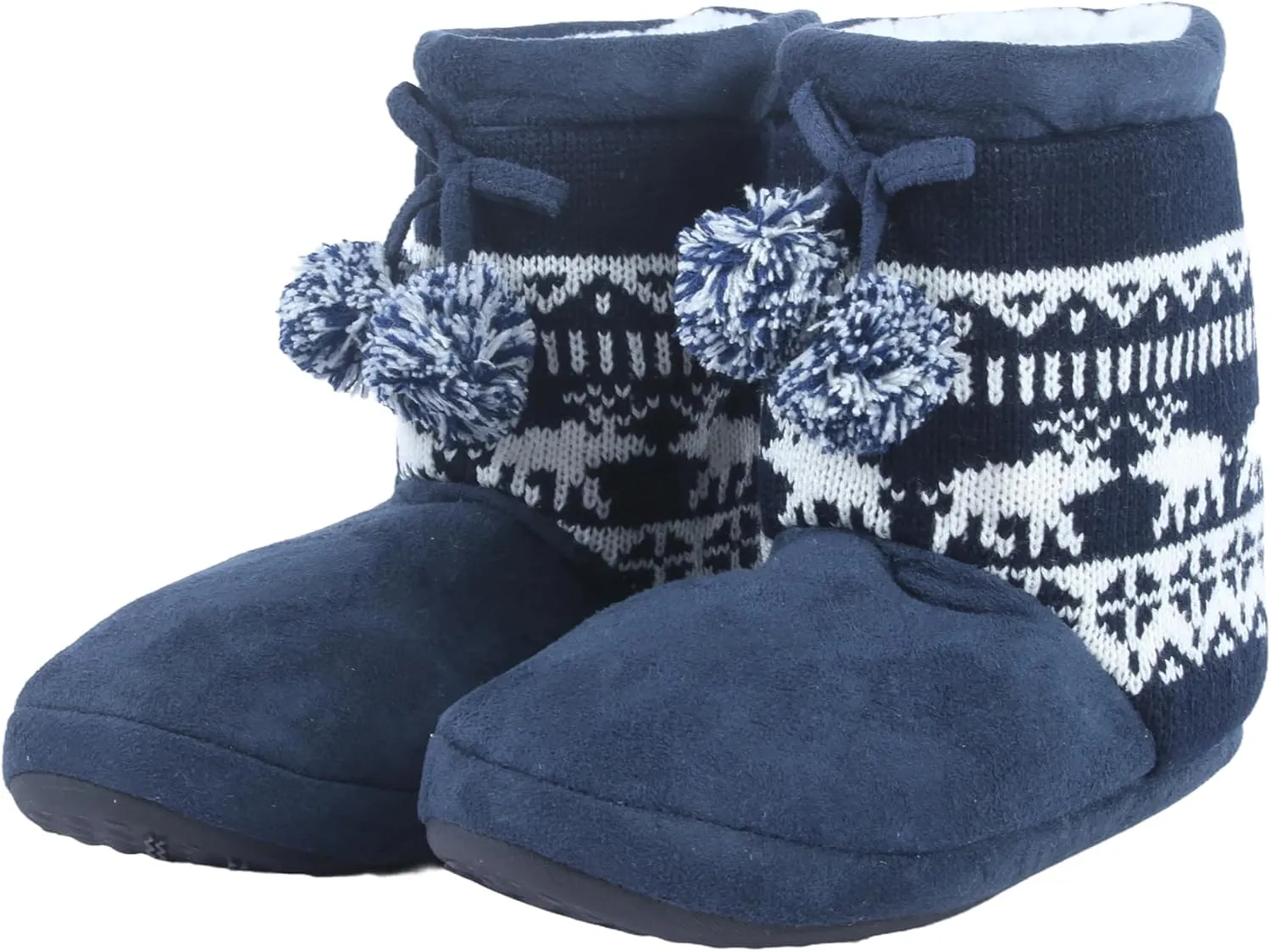 Home Slipper Women's Soft Plush Warm Indoor House Slipper Boots Shoes