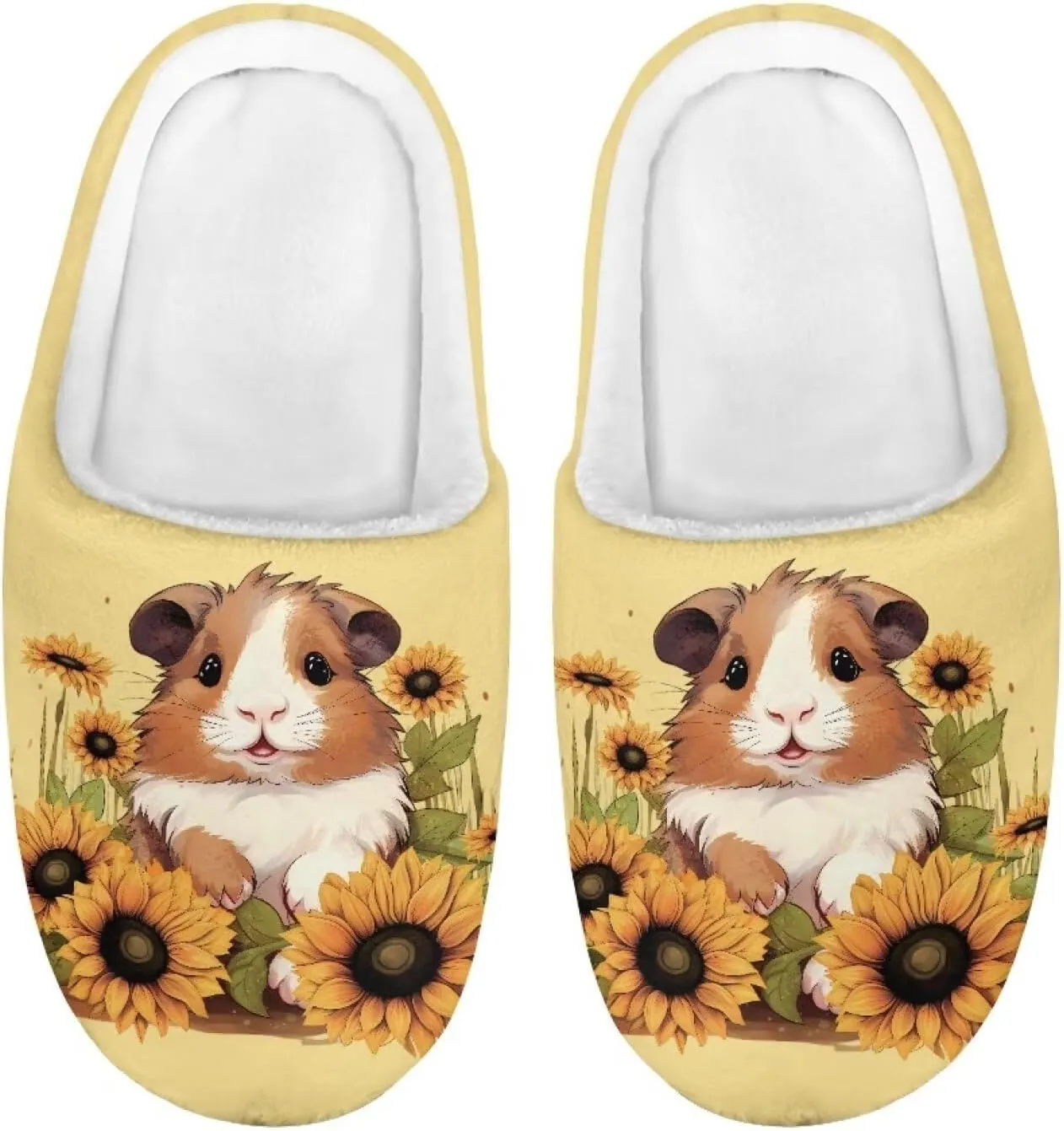House Slippers for Girls Soft Size 9-15 Black