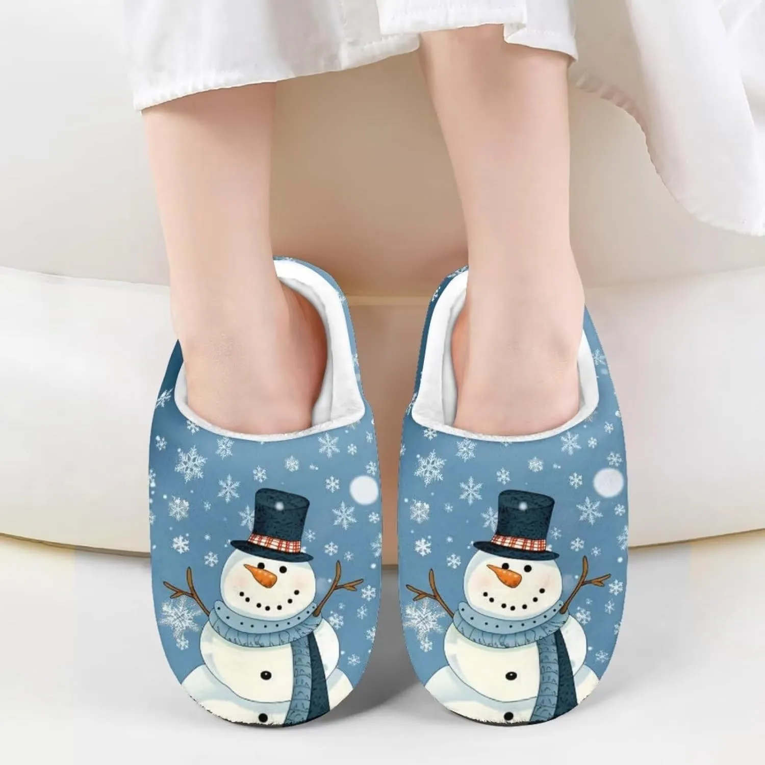 House Slippers for Girls Soft Size 9-15 Black