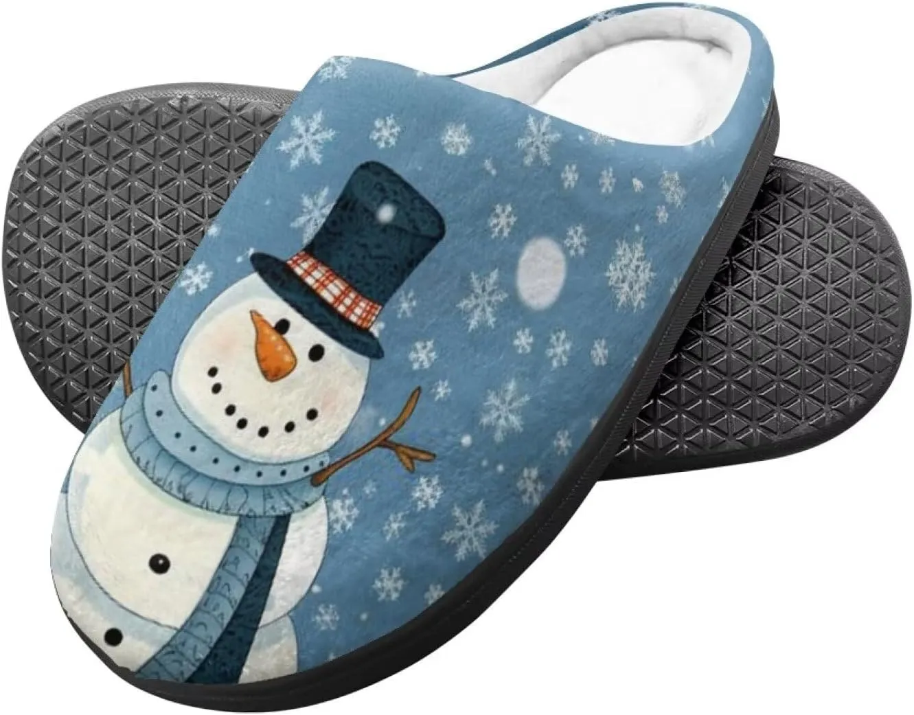 House Slippers for Girls Soft Size 9-15 Black