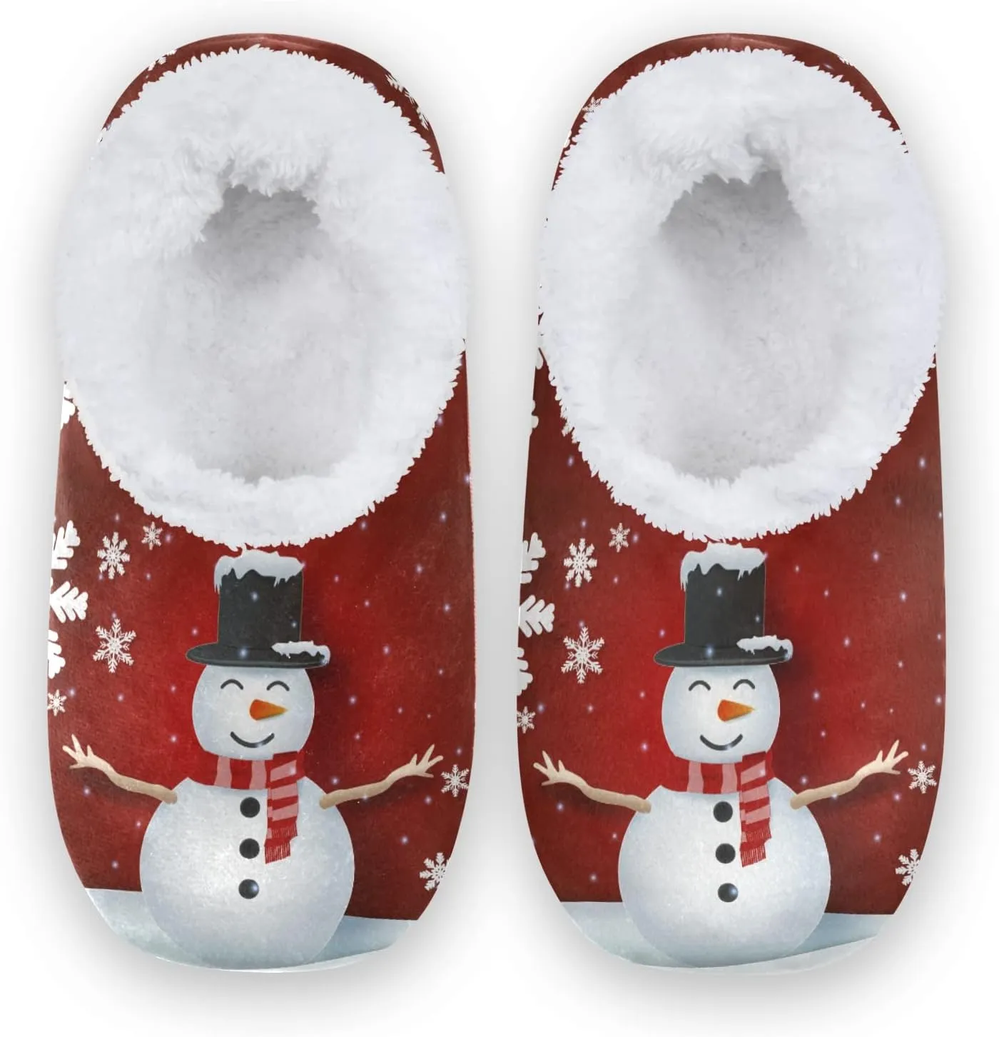 House Slippers Fuzzy Memory Foam Soft Slipper Socks for Woman Men