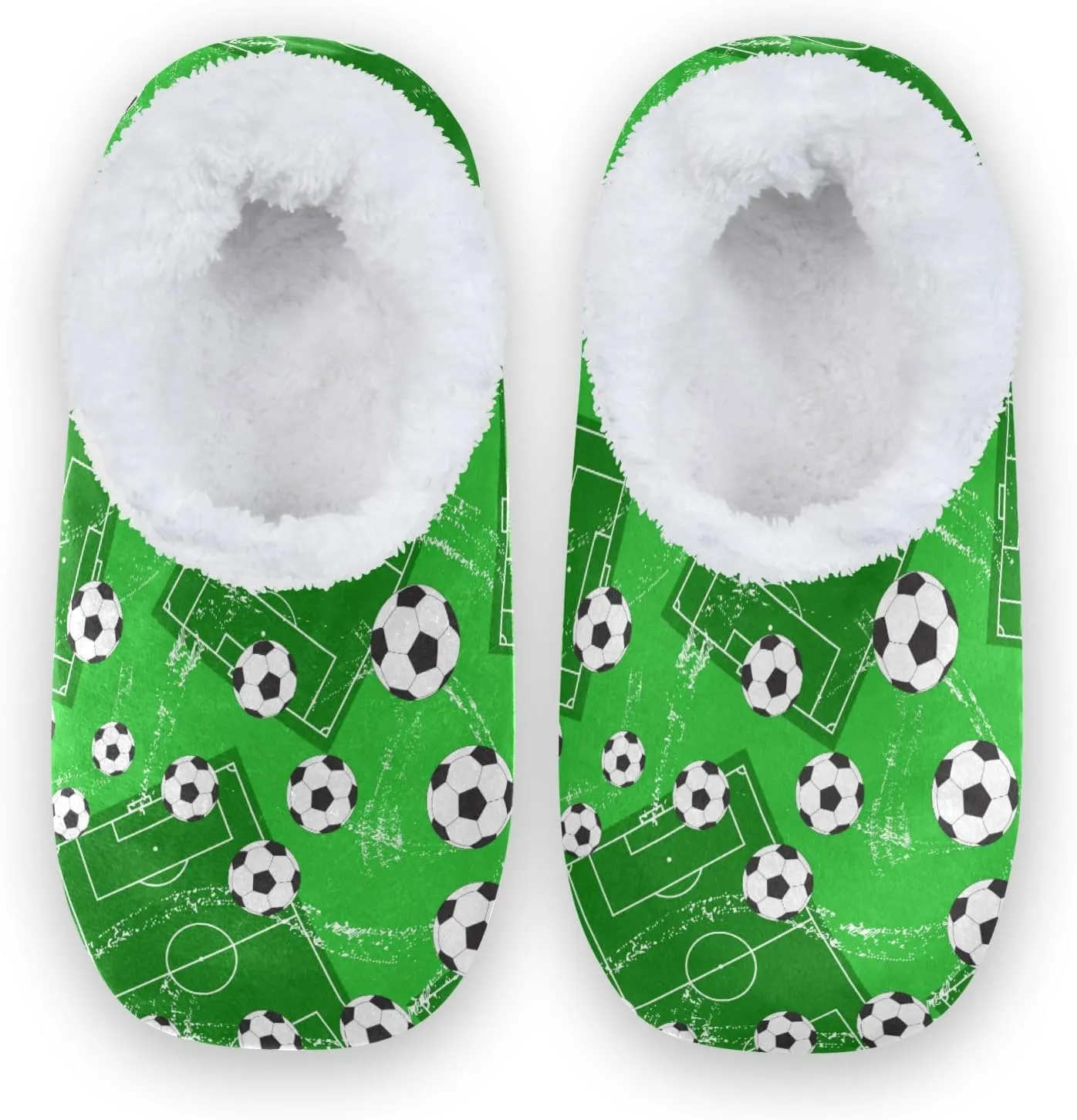 House Slippers Fuzzy Memory Foam Soft Slipper Socks for Woman Men